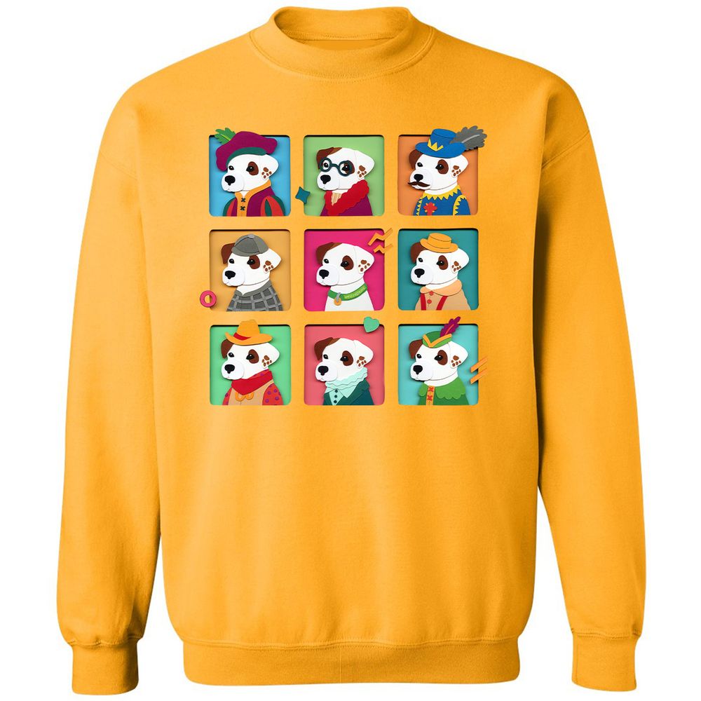 Classic Unisex Sweatshirt - J8586YCG - Gold - 11