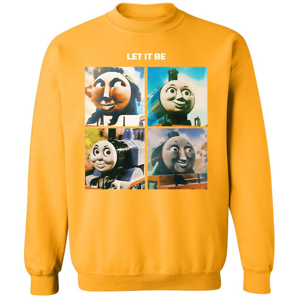 Classic Unisex Sweatshirt - ZPNL37M7 - Gold - 11