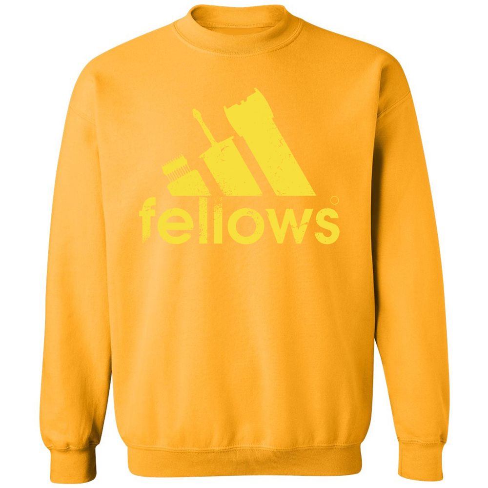 Classic Unisex Sweatshirt - BCSSQPJX - Gold - 11