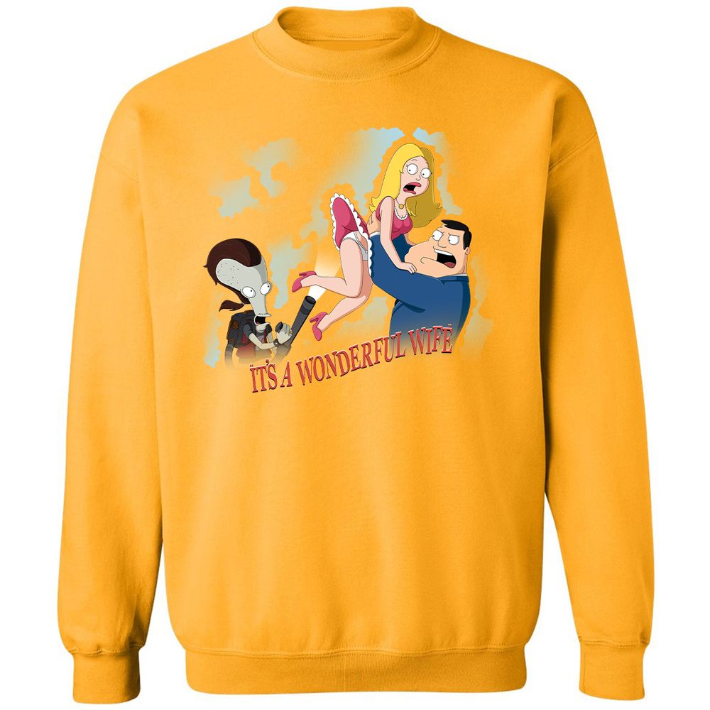 Classic Unisex Sweatshirt - VLR8QV6K - Gold - 11