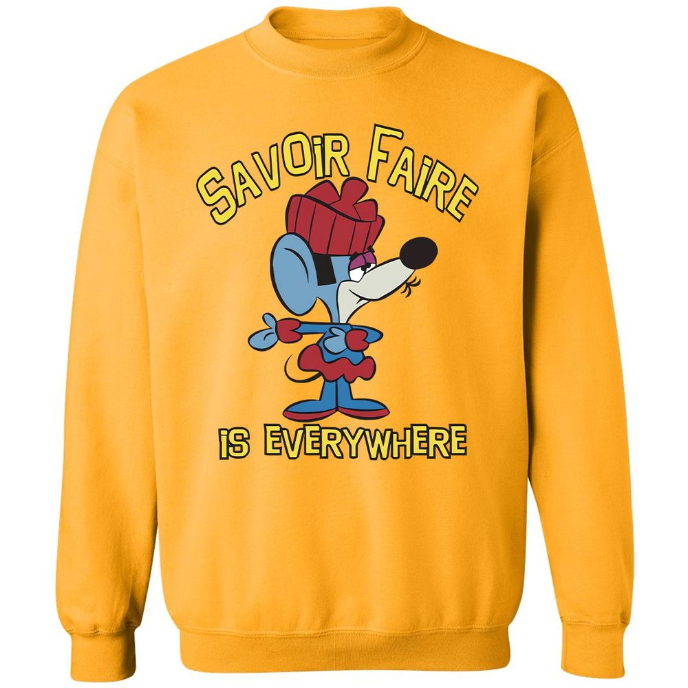 Classic Unisex Sweatshirt - 6ADU5NUK - Gold - 11