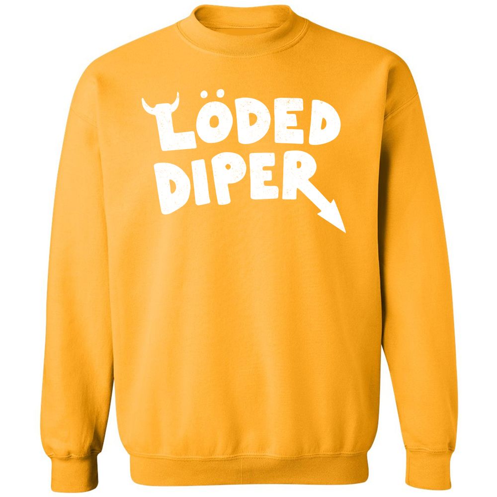 Classic Unisex Sweatshirt - YX484LXQ - Gold - 11