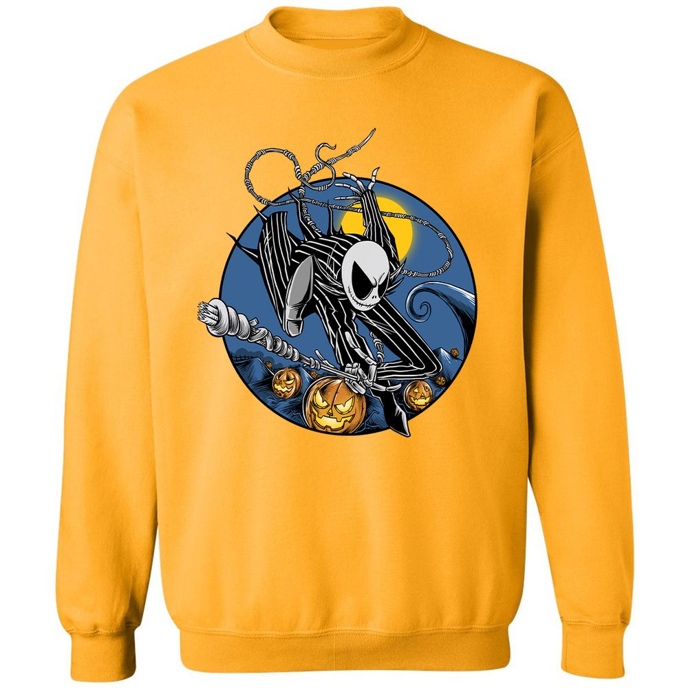 Classic Unisex Sweatshirt - ZV51XTMG - Gold - 11