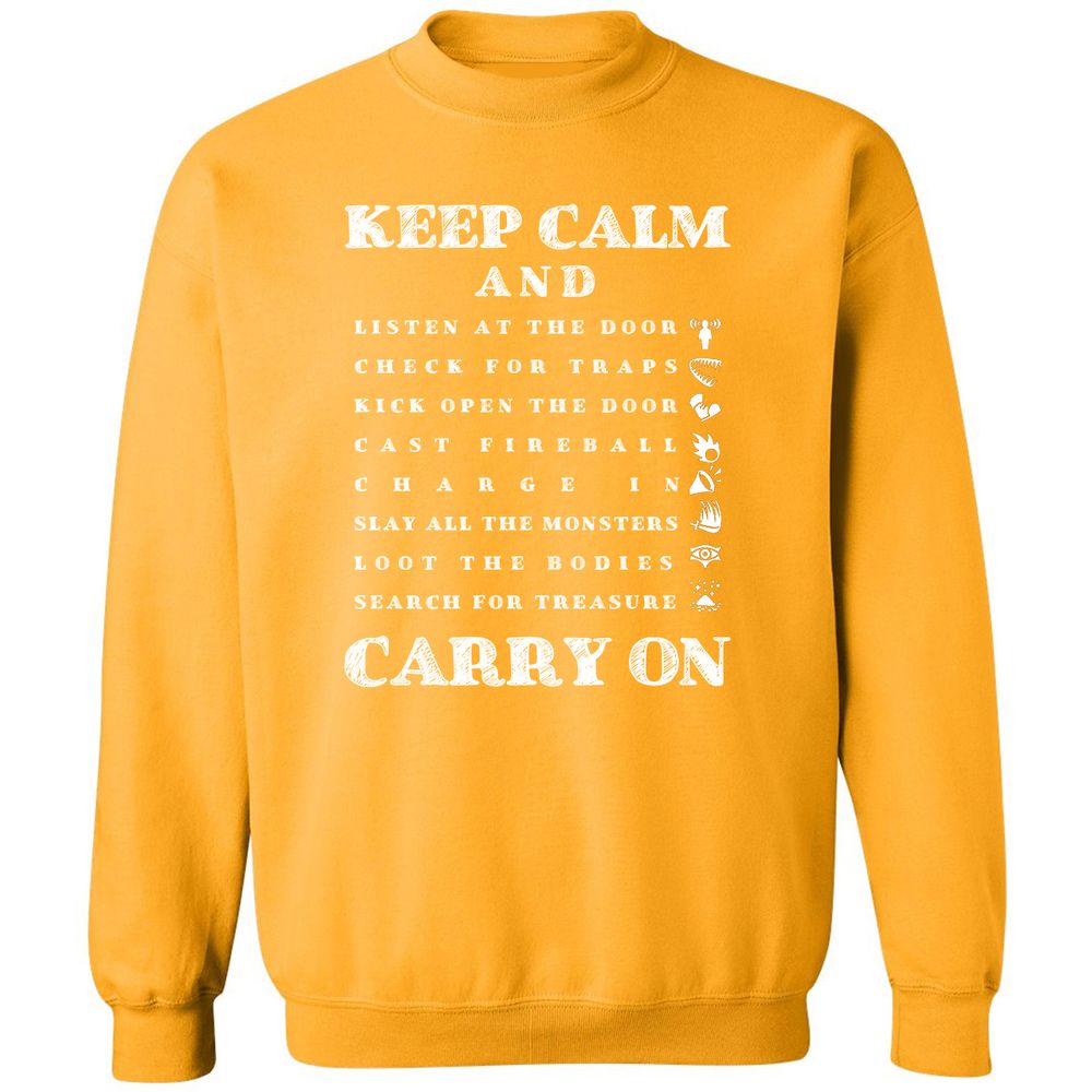 Classic Unisex Sweatshirt - E5HNN44H - Gold - 11