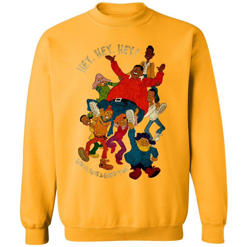 Classic Unisex Sweatshirt - J681YD7C - Gold - 11