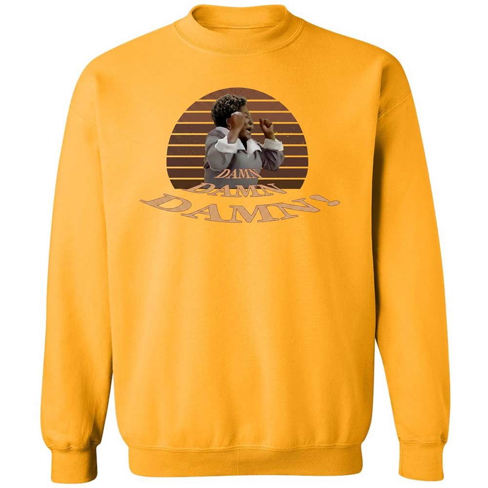 Classic Unisex Sweatshirt - C98CNDC9 - Gold - 11