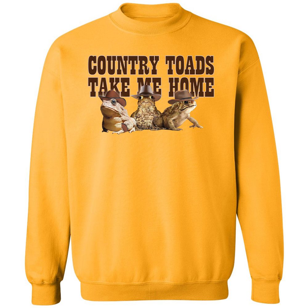 Country Toads Take Me Home - Gold - 11