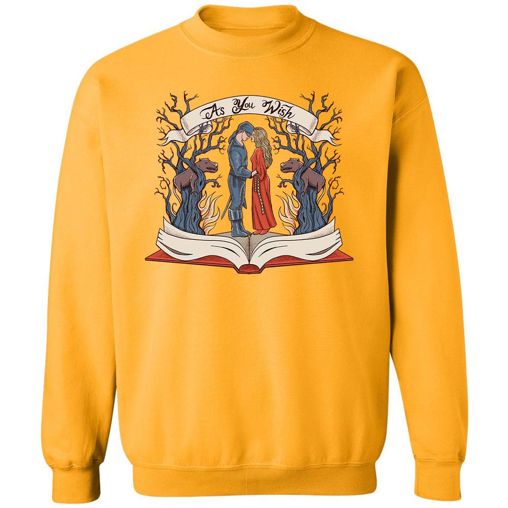 Classic Unisex Sweatshirt - 25BQ37JH - Gold - 11