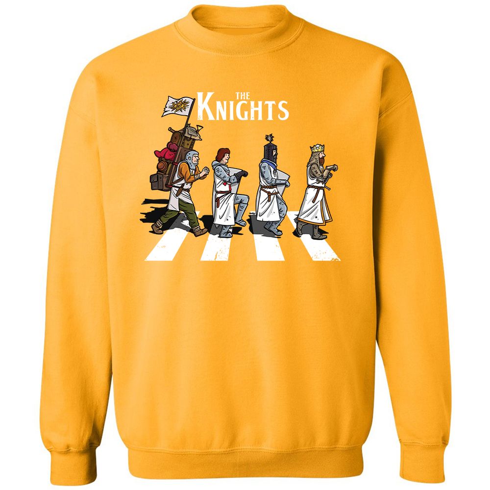 Classic Unisex Sweatshirt - B6RJGF56 - Gold - 11