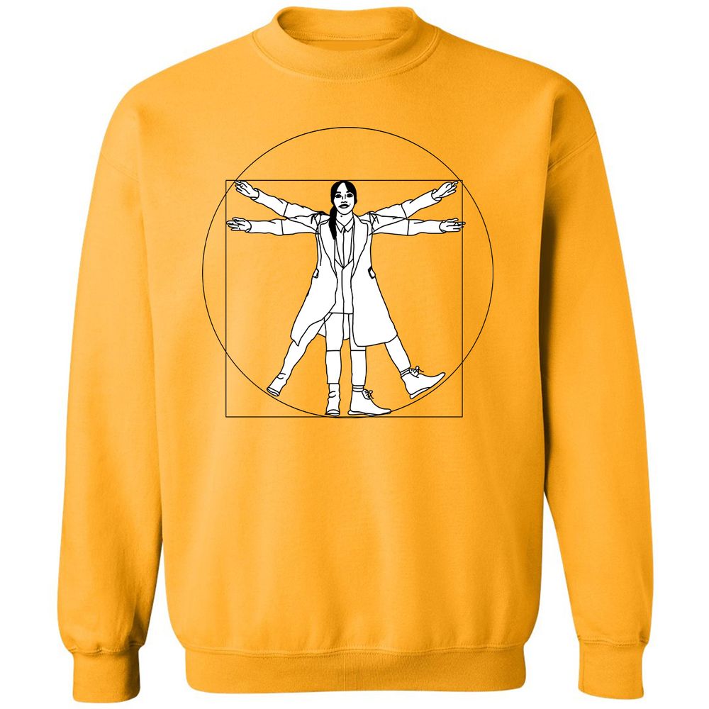 Vitruvian Philomena Cunk - Cunk on Earth - Gold - 11