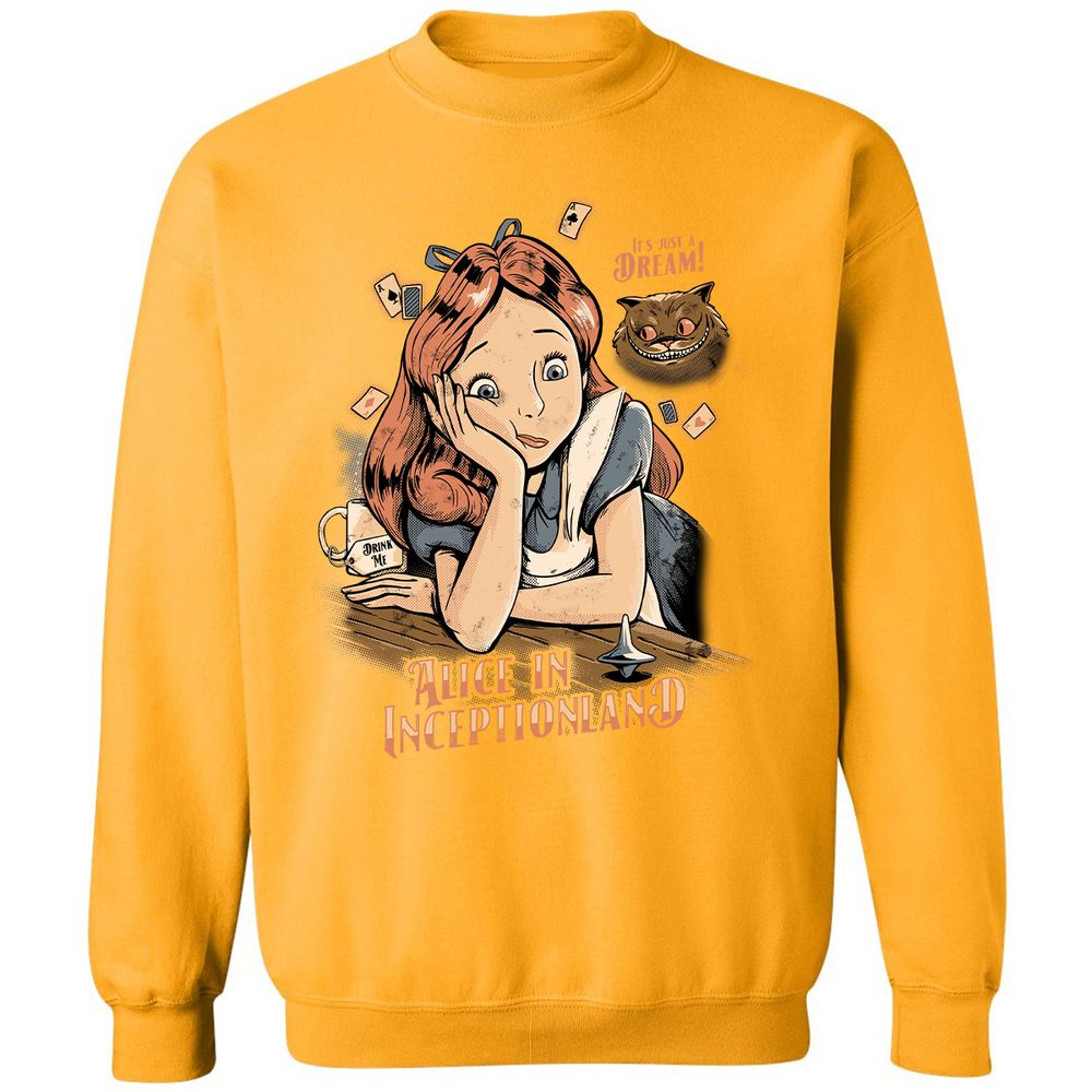 Classic Unisex Sweatshirt - ABHB4LUE - Gold - 11