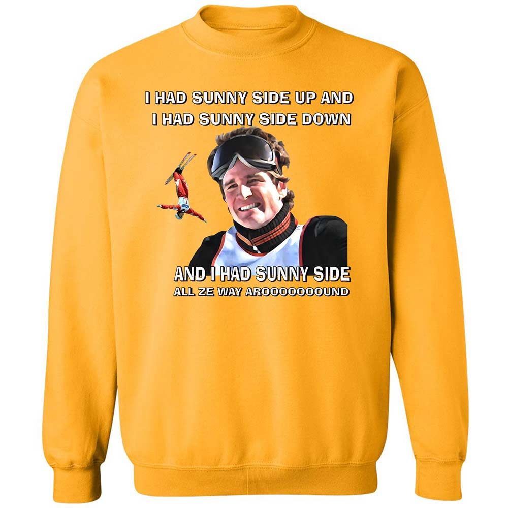 Classic Unisex Sweatshirt - SLVUGD77 - Gold - 11