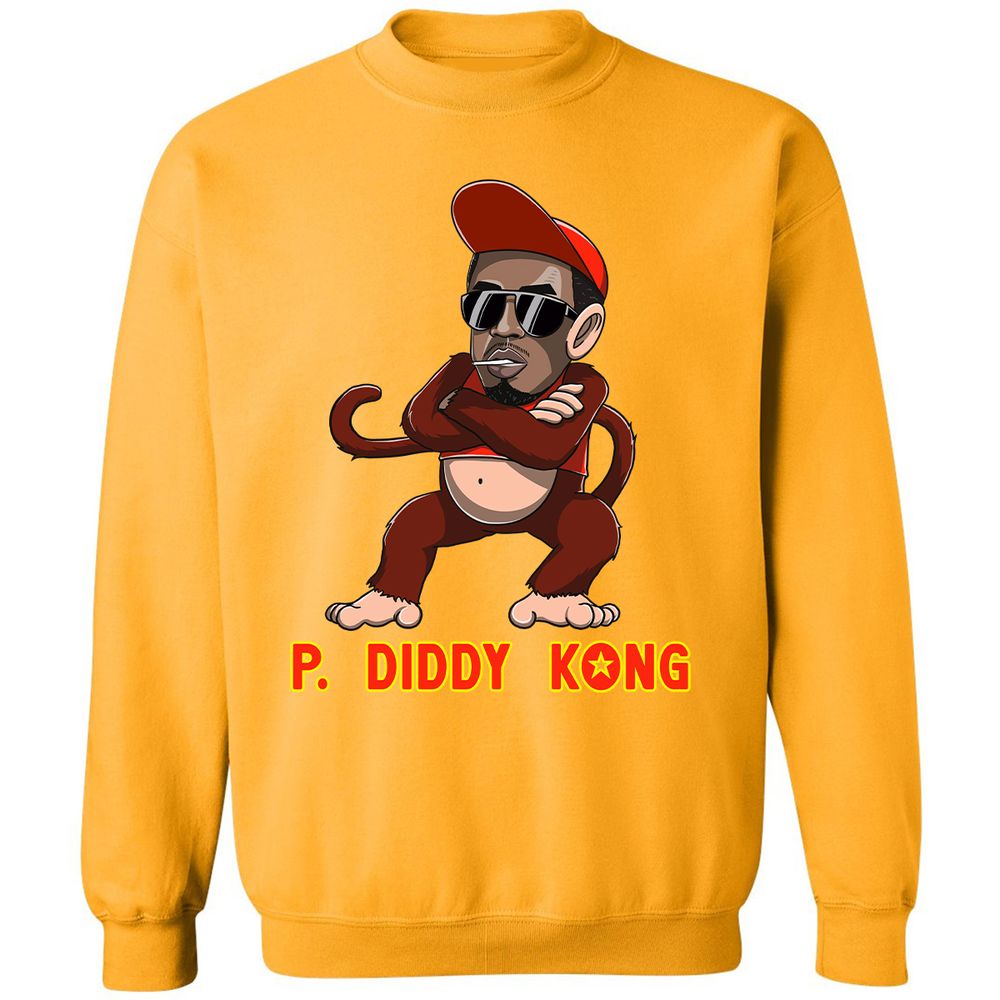 Classic Unisex Sweatshirt - 2ZX728J8 - Gold - 11