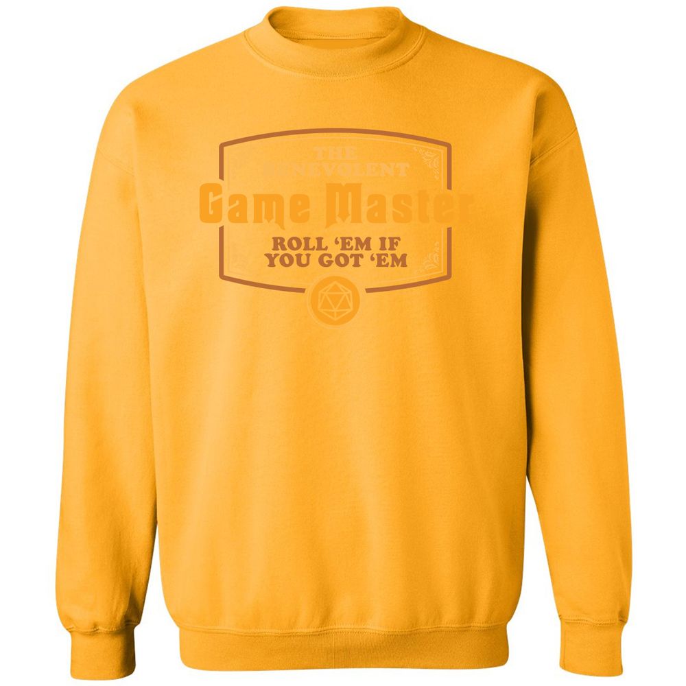 Classic Unisex Sweatshirt - NBSUQ2KJ - Gold - 11