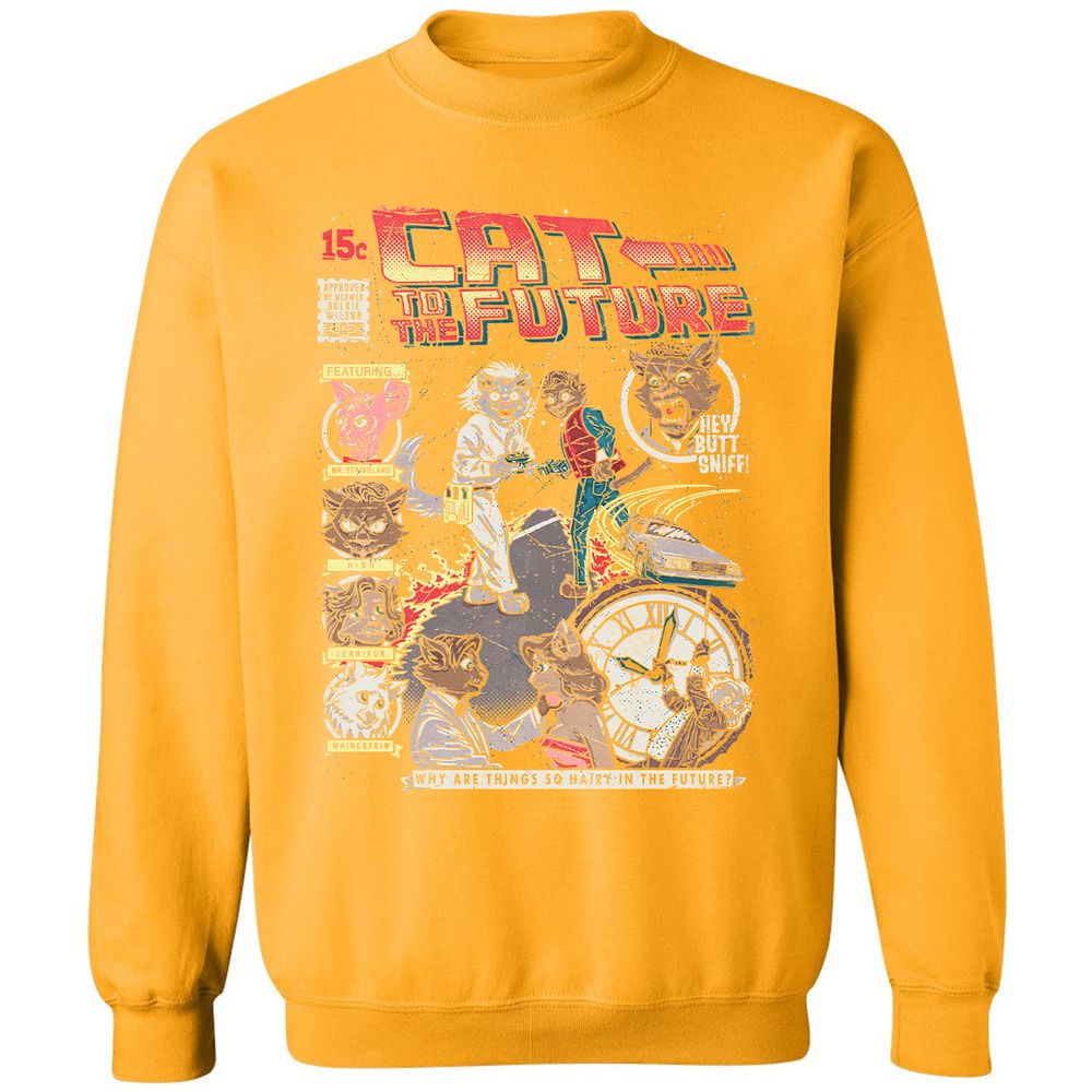 Classic Unisex Sweatshirt - ZHK93J23 - Gold - 11