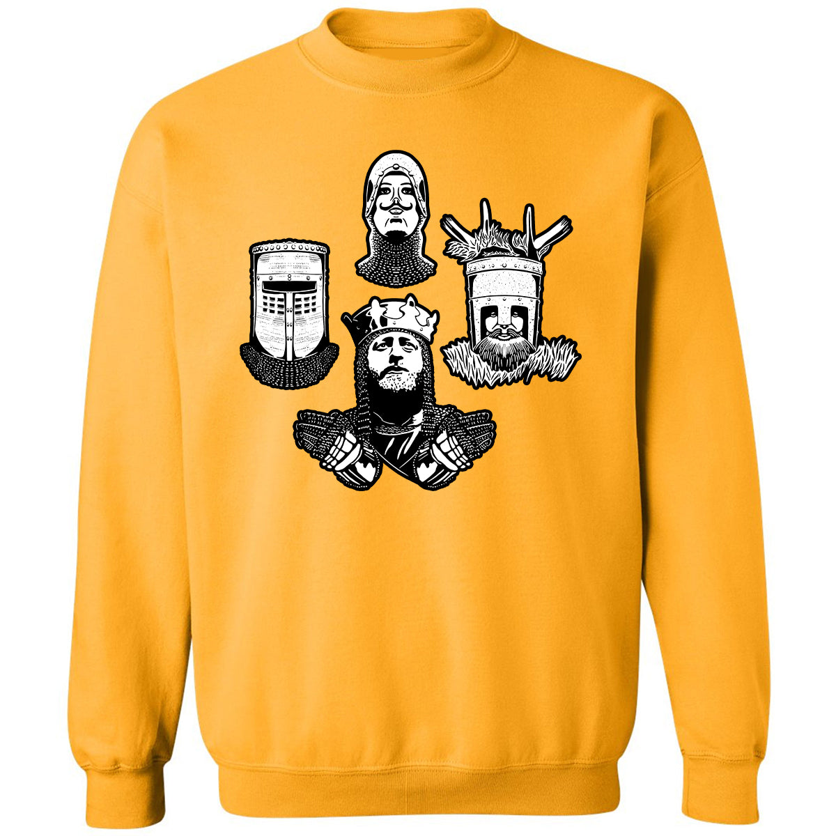 Classic Unisex Sweatshirt - Y1RDMFSZ - Gold - 11