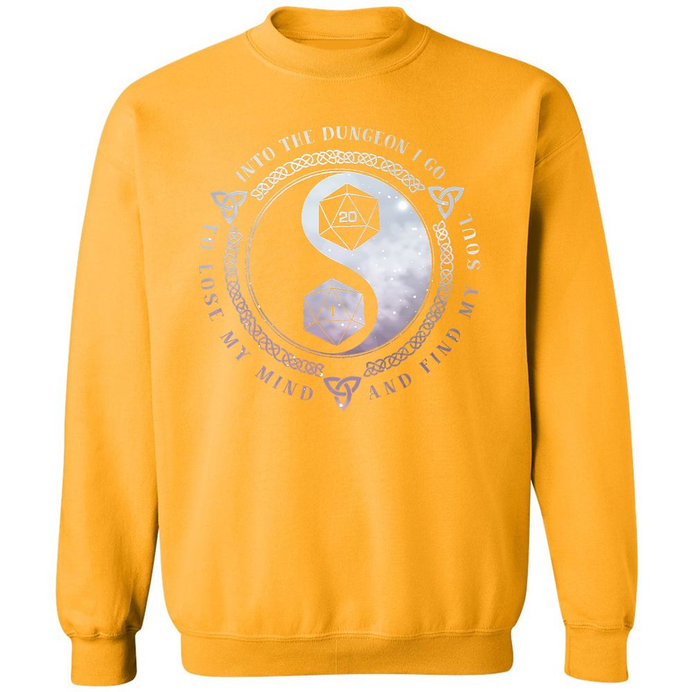 Classic Unisex Sweatshirt - JN3YH641 - Gold - 11