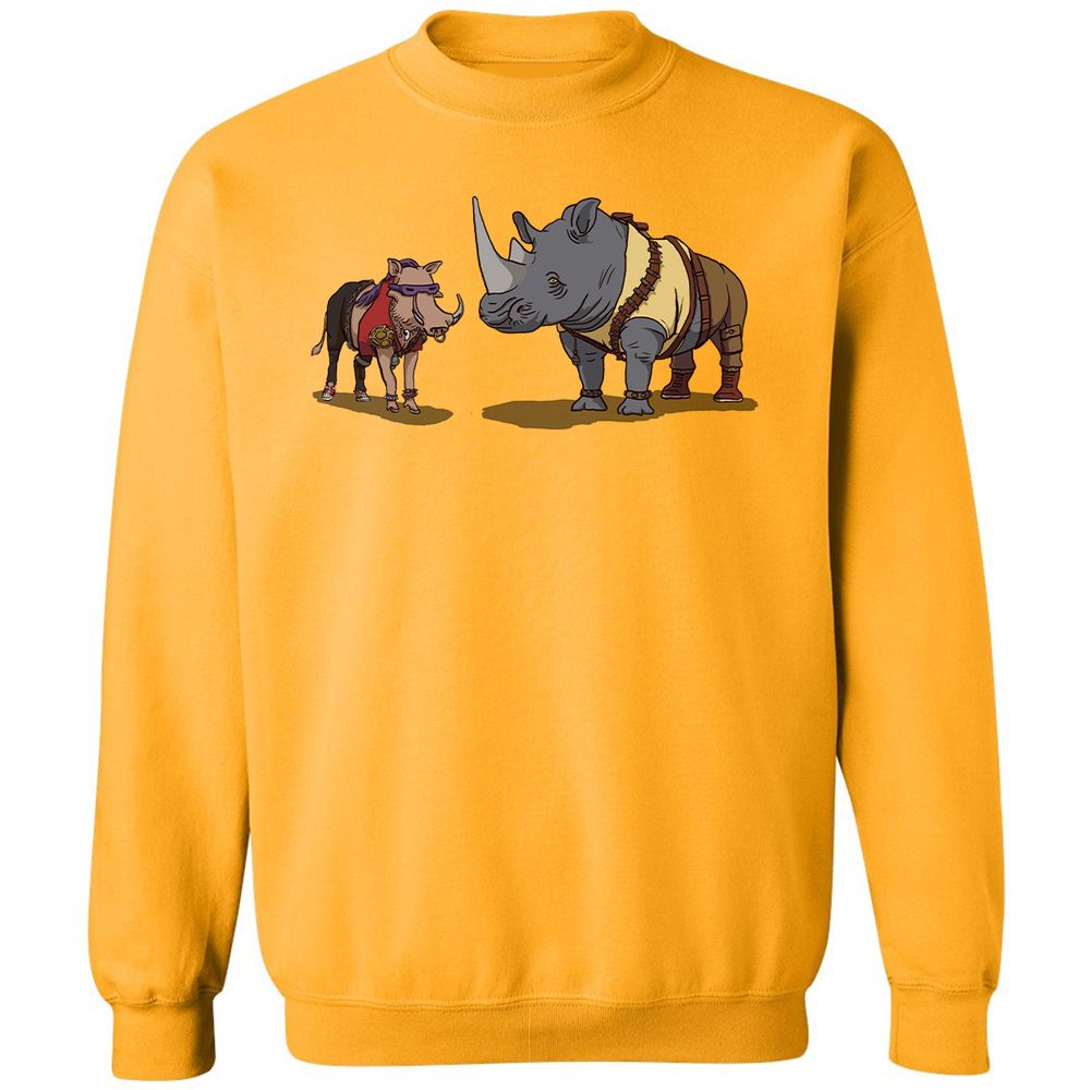 Classic Unisex Sweatshirt - C4J2HZEG - Gold - 11