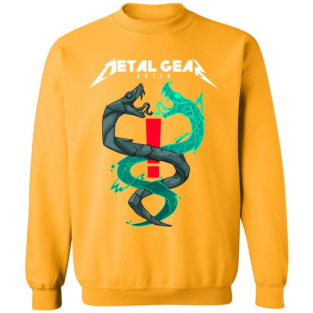 Classic Unisex Sweatshirt - CDH99HKU - Gold - 11