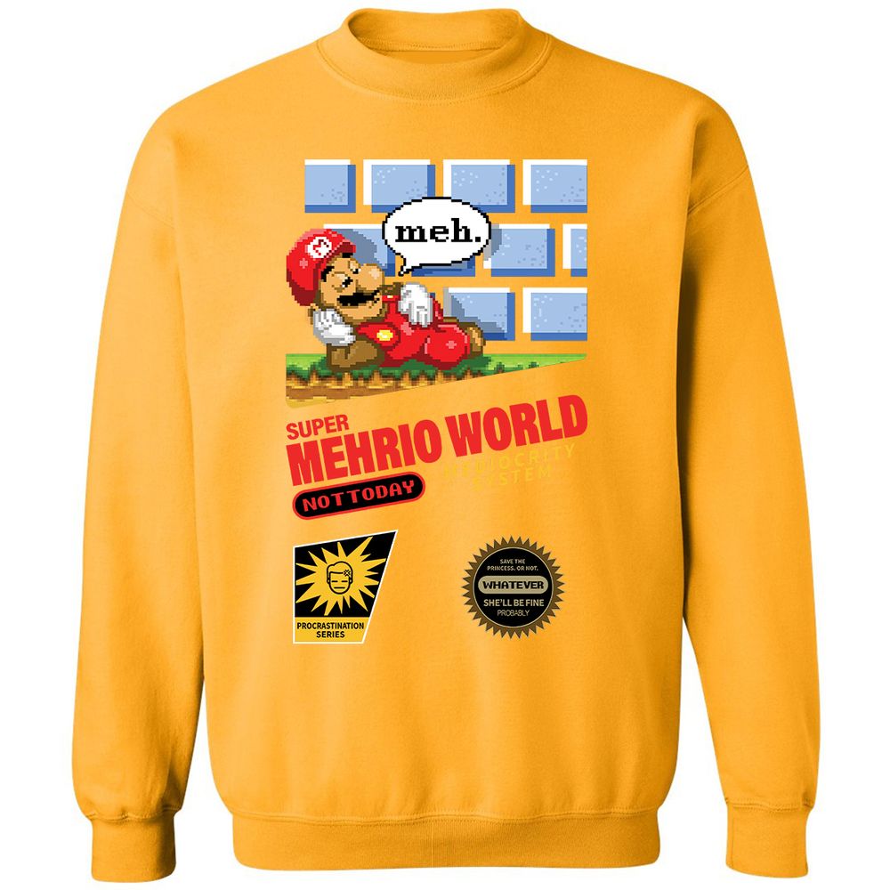 Classic Unisex Sweatshirt - 776W3FVS - Gold - 11