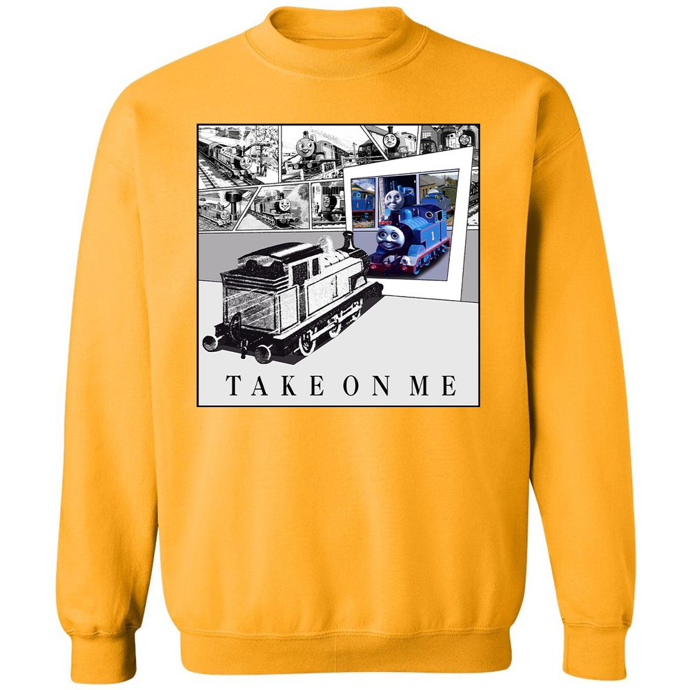 Classic Unisex Sweatshirt - CPJXEC7V - Gold - 11