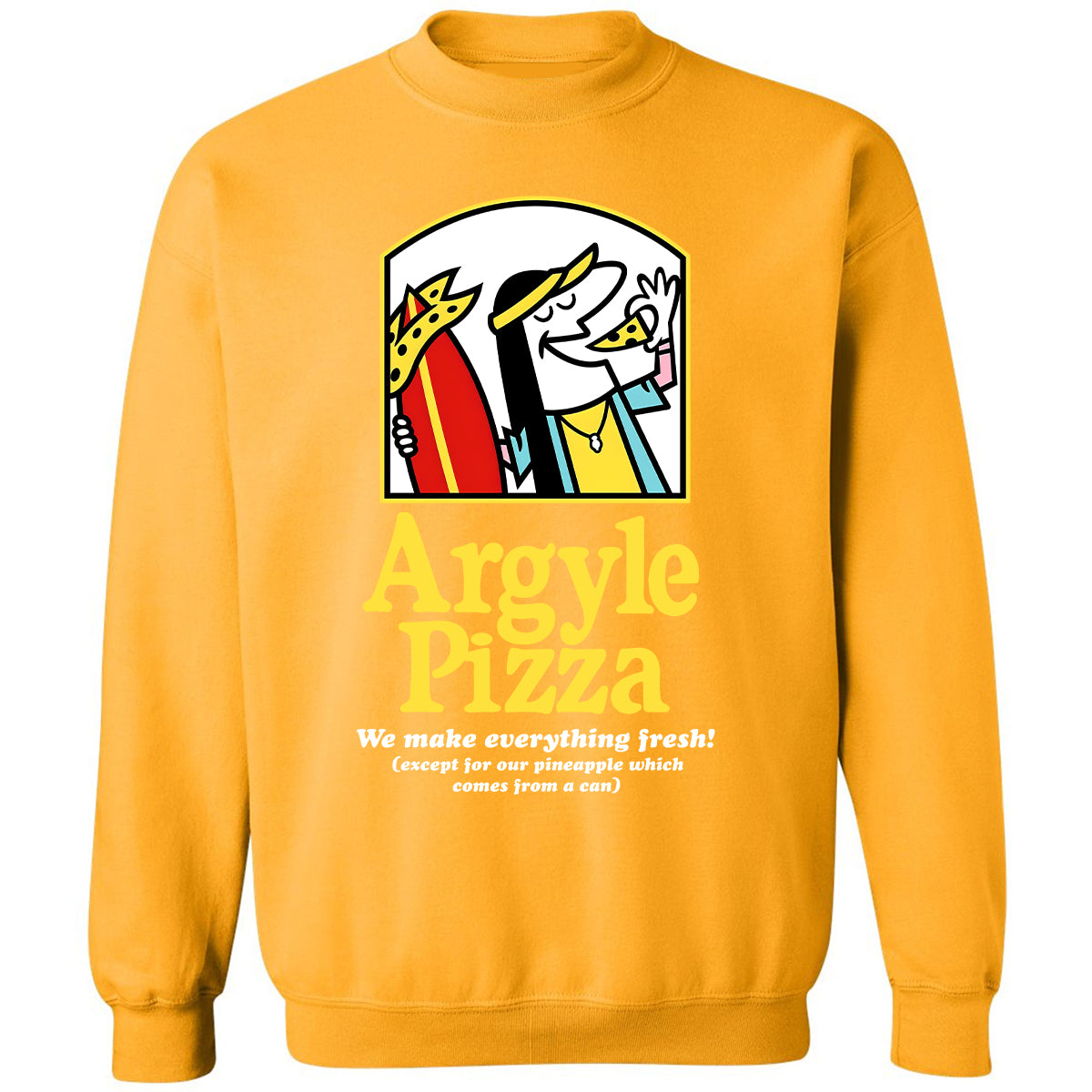 Classic Unisex Sweatshirt - DY5SFYZU - Gold - 11