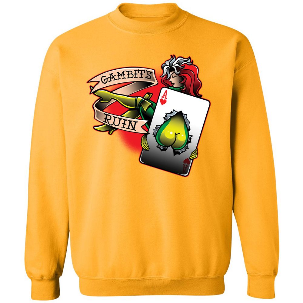 Classic Unisex Sweatshirt - XKM4TRAJ - Gold - 11