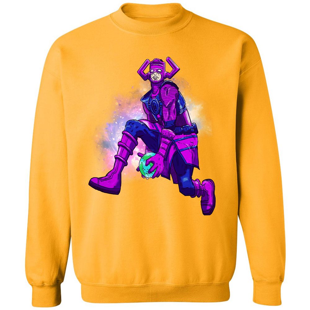 Classic Unisex Sweatshirt - UTAN5BLM - Gold - 11