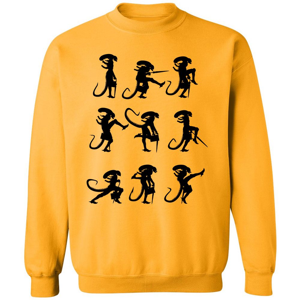 Classic Unisex Sweatshirt - EBZKA8NG - Gold - 11