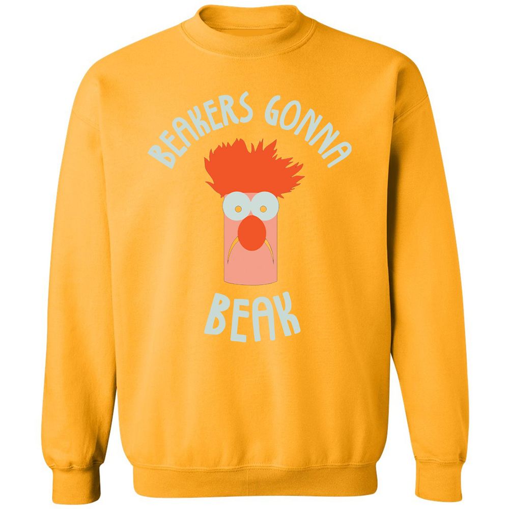 Classic Unisex Sweatshirt - MQSJY749 - Gold - 11