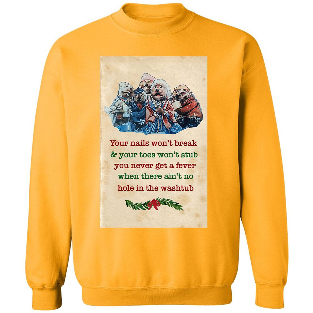 Classic Unisex Sweatshirt - F2NTFJYB - Gold - 11