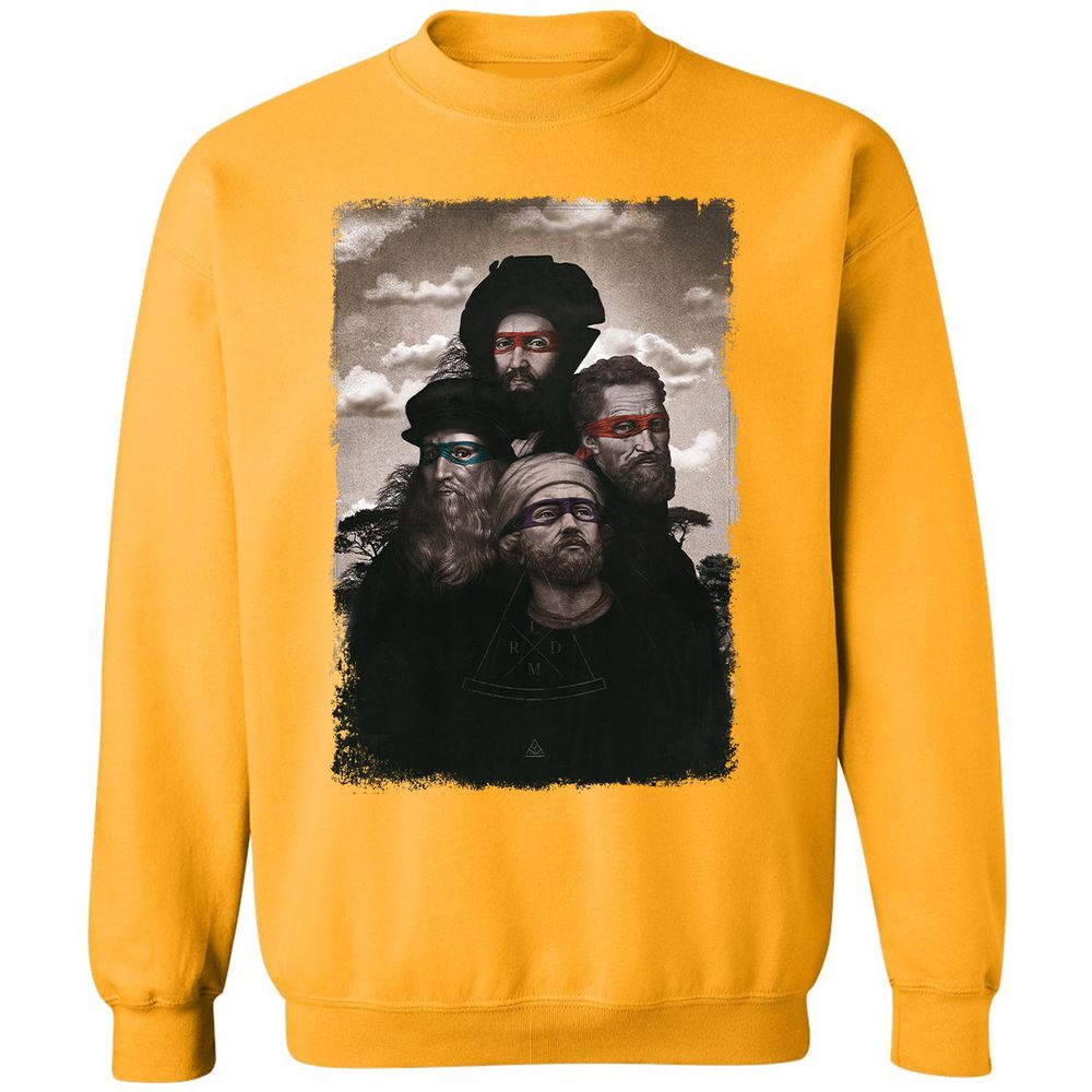 Classic Unisex Sweatshirt - FT2A8PVK - Gold - 11