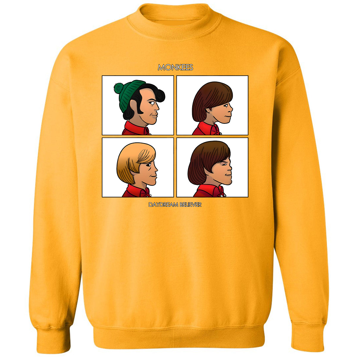 Classic Unisex Sweatshirt - TJV9AY2X - Gold - 11