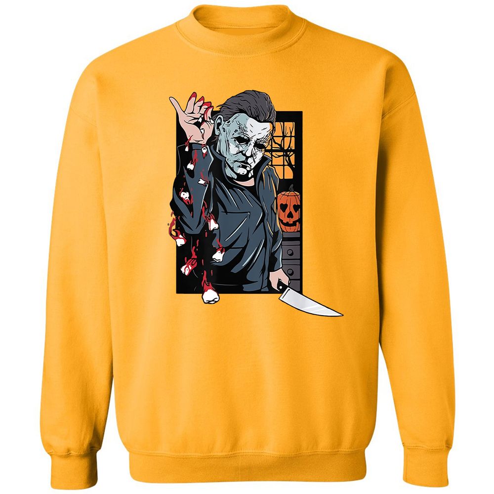 Classic Unisex Sweatshirt - C1LPBXFZ - Gold - 11