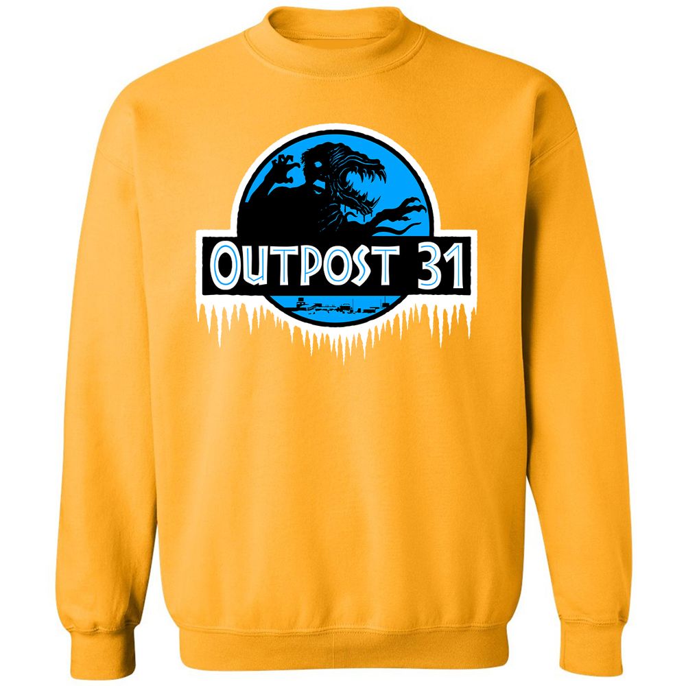 Classic Unisex Sweatshirt - 21KAK4JH - Gold - 11