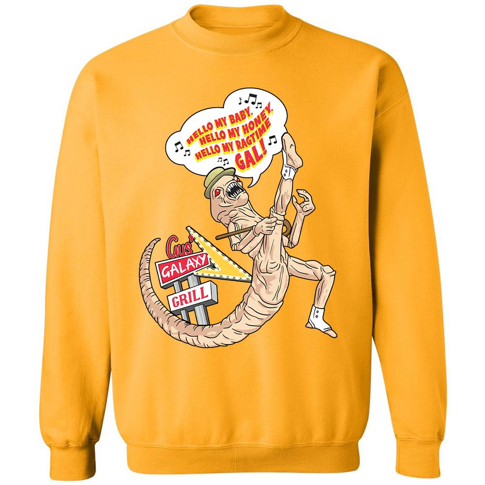 Classic Unisex Sweatshirt - JLHZALB2 - Gold - 11