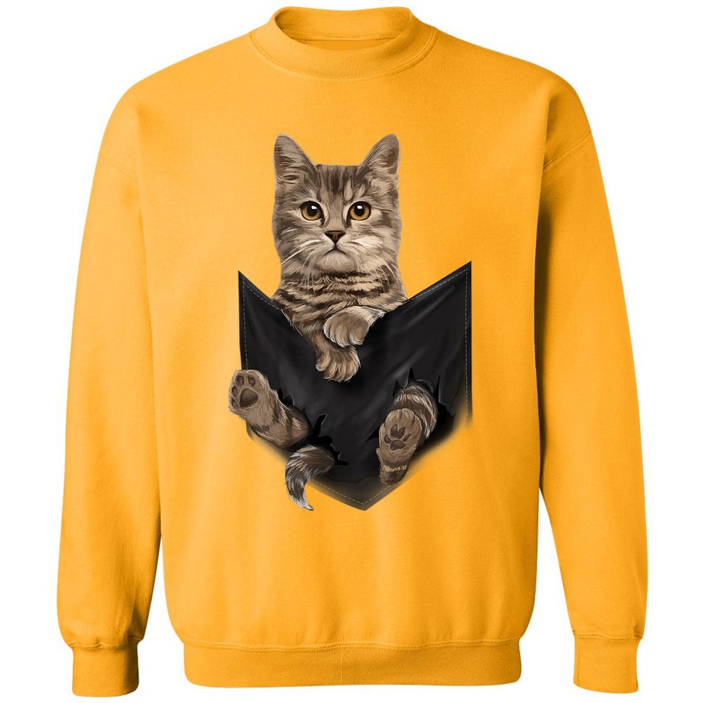 Classic Unisex Sweatshirt - 7RU9M2ZM - Gold - 11