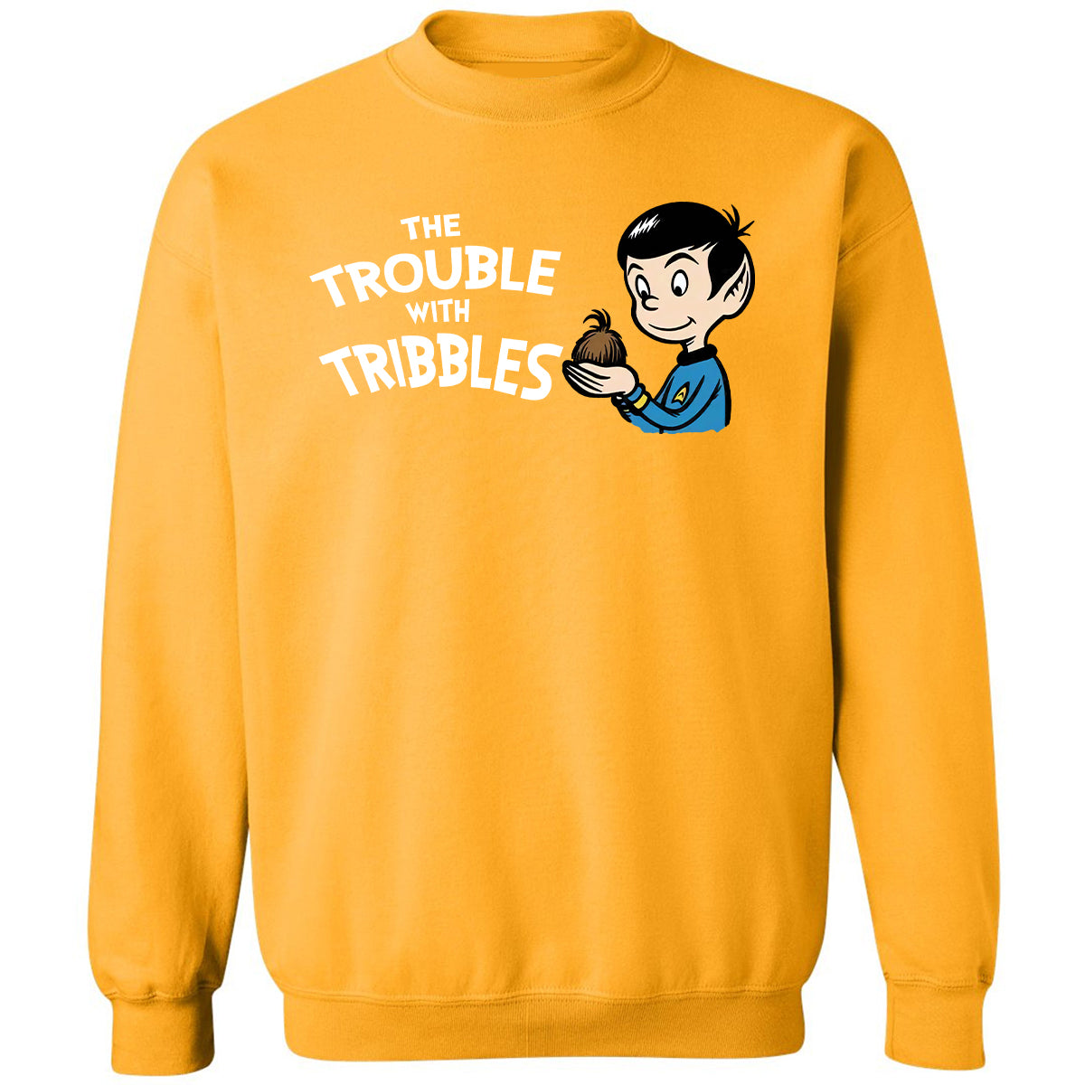 Classic Unisex Sweatshirt - WBWDE8CT - Gold - 11