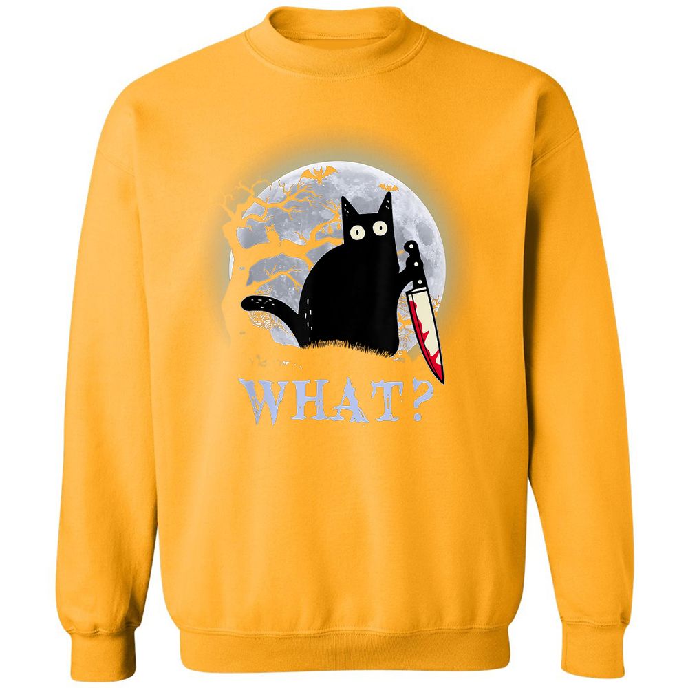 Classic Unisex Sweatshirt - 6CZEJ37K - Gold - 11