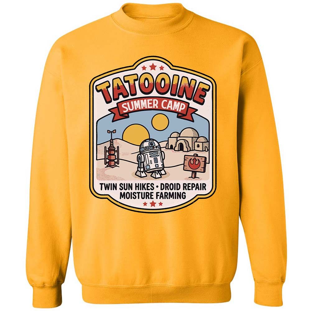 Classic Unisex Sweatshirt - LF8H68KZ - Gold - 11