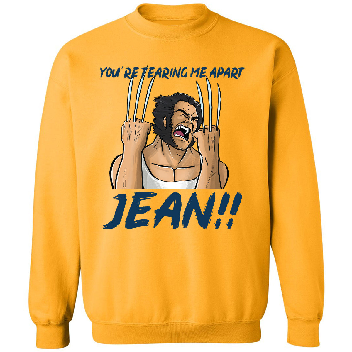 Classic Unisex Sweatshirt - JSCEJCDT - Gold - 11