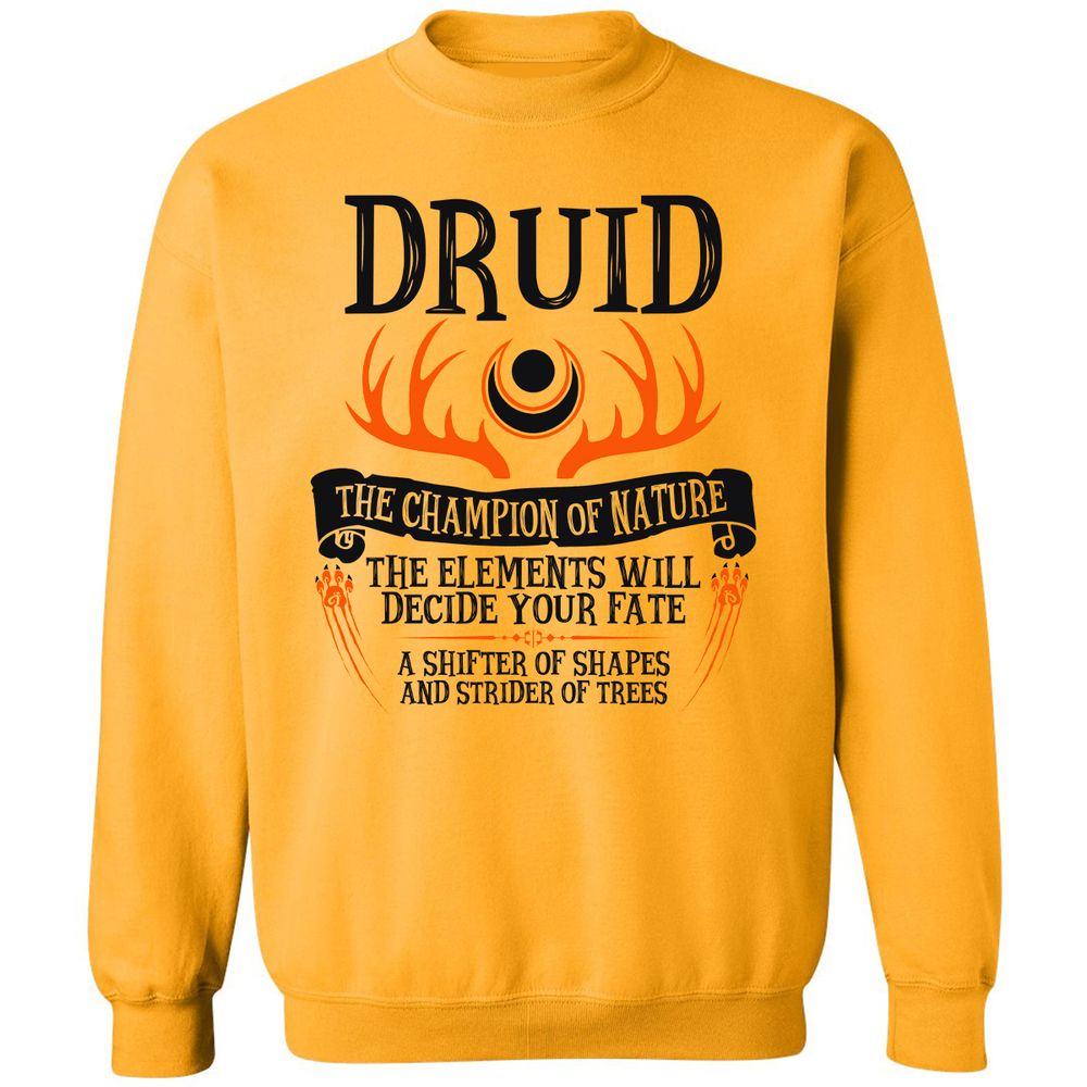 Classic Unisex Sweatshirt - A84CTV6B - Gold - 11