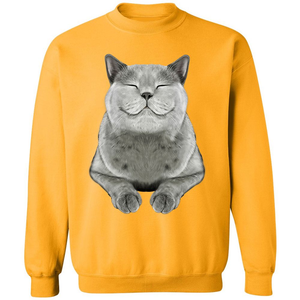 Classic Unisex Sweatshirt - WW71SQDV - Gold - 11