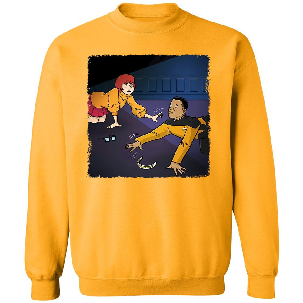 Classic Unisex Sweatshirt - ZL5FA41V - Gold - 11