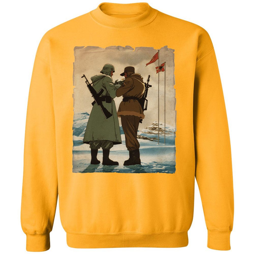 Classic Unisex Sweatshirt - 8E19WP9X - Gold - 11