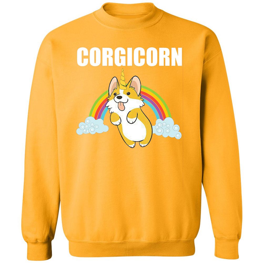 Classic Unisex Sweatshirt - 7XXXB4YY - Gold - 11
