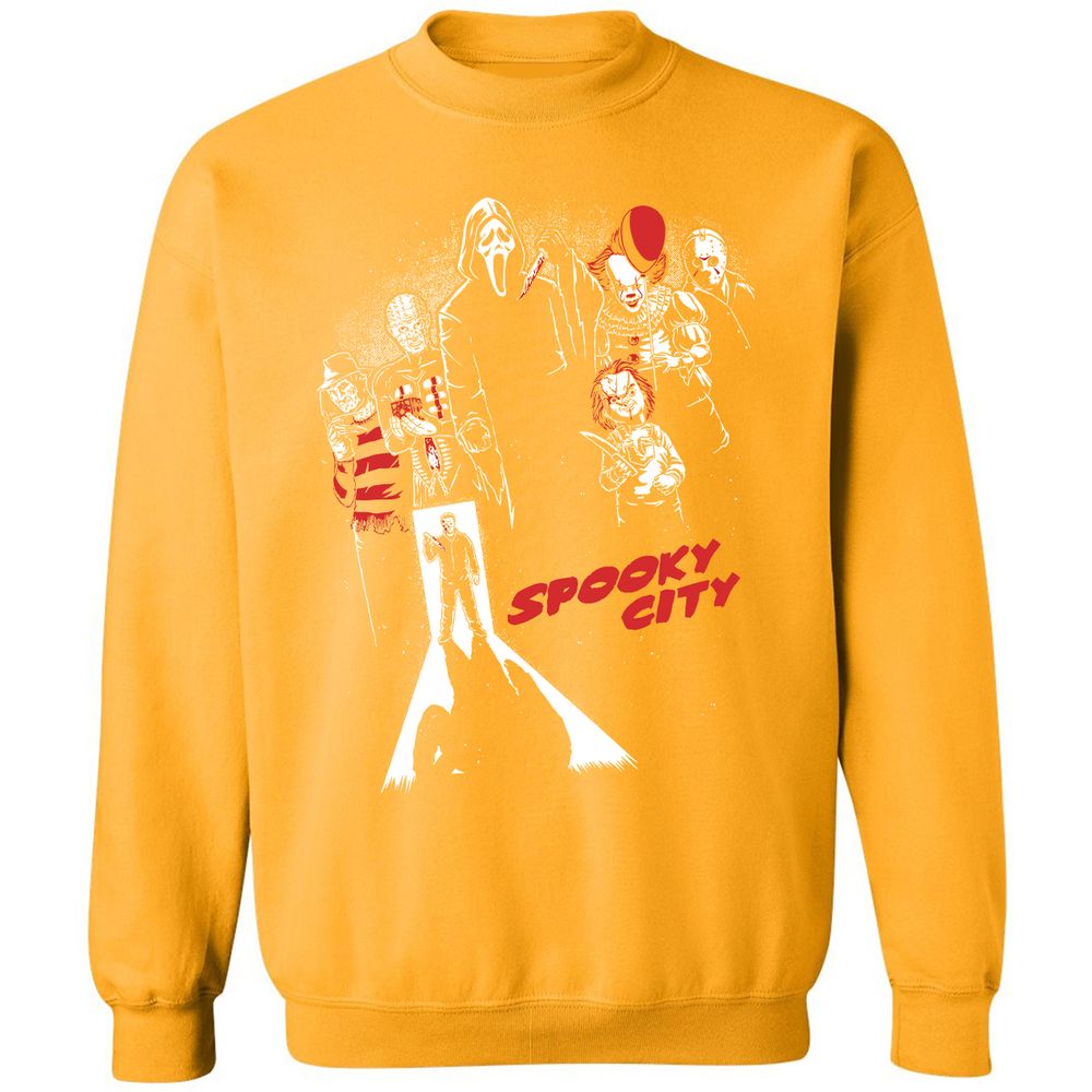 Classic Unisex Sweatshirt - HVG5UZZG - Gold - 11