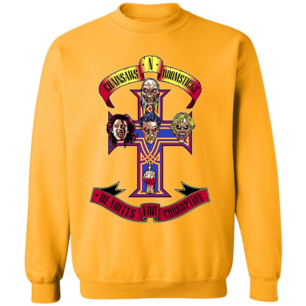 Classic Unisex Sweatshirt - C48Q8LDR - Gold - 11