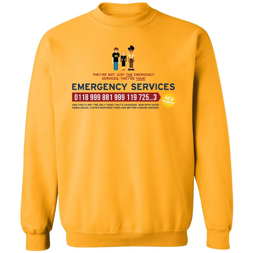 Classic Unisex Sweatshirt - SB2V4VY7 - Gold - 11