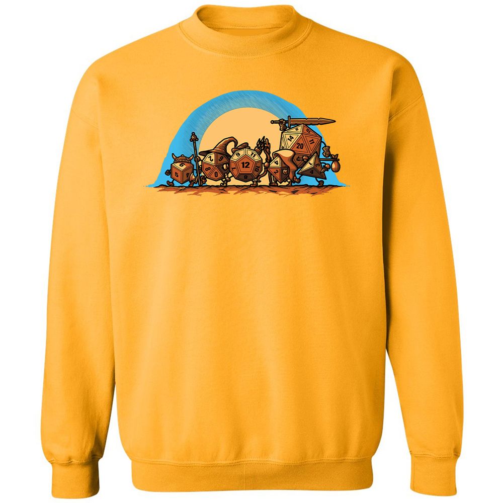 Classic Unisex Sweatshirt - 6Y3VDZJA - Gold - 11